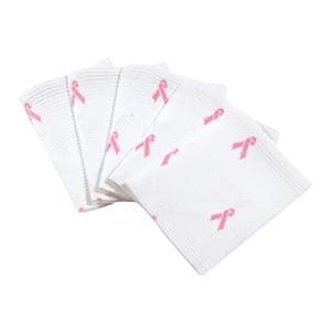 Econoback Patient Towel Polyethylene 19 in x 13 in Pink Disposable 500/Ca