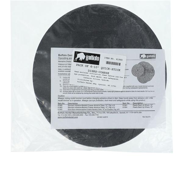 Model Trimmer Wheels Quick-Stick Disks Coarse 6/Pk