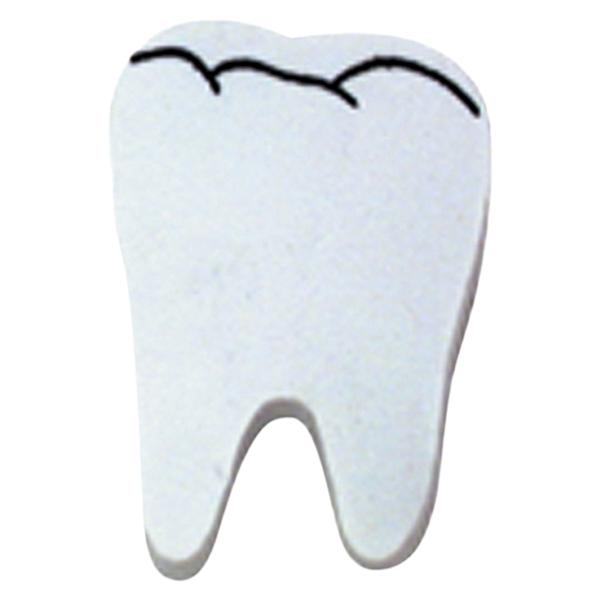 Erasers Tooth Assorted Colors 72/Pk