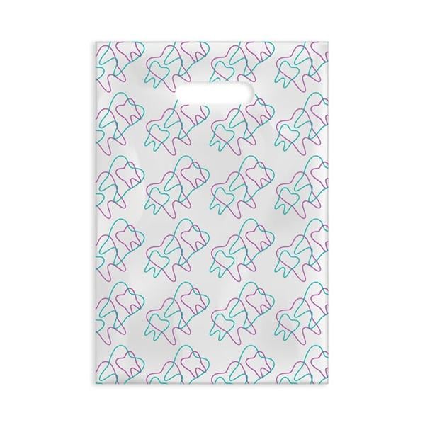 Sacs Prp/Grn Tooth Shap 100/Boîte