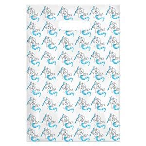 Scatter Print Bags McTooth 2 Sided Print Clear 100/Bx