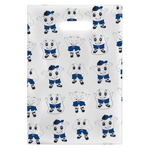 Scatter Print Bags Sweet Tooth 2 Sided Print Clear 100/Bx