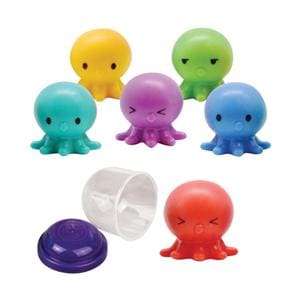 Toy Capsule Mix Octo-Squishies Assorted Vending Machine Refill 250/Bg