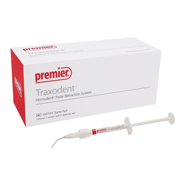 Traxodent Hemodent Système de p te de rétraction Gingival pqt de départ pqt