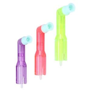2Pro Jetable Contre-angle à prophy Ferme long Vert 100 degrés 144/sac