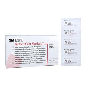 3M™ Ketac™ Cem Maxicap™ Glass Ionomer Capsules Luting Cement Refill 50/Bx
