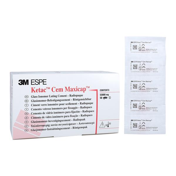3M™ Ketac™ Cem Maxicap™ Glass Ionomer Capsules Luting Cement Refill 50/Bx