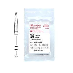 Two Striper 16A Diamond Bur Fine 260.8F 50/Pk