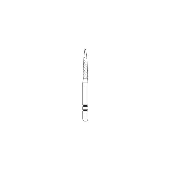 Two Striper TSZTech 16A Diamond Bur Friction Grip Long L260.8ZM 5/Pk