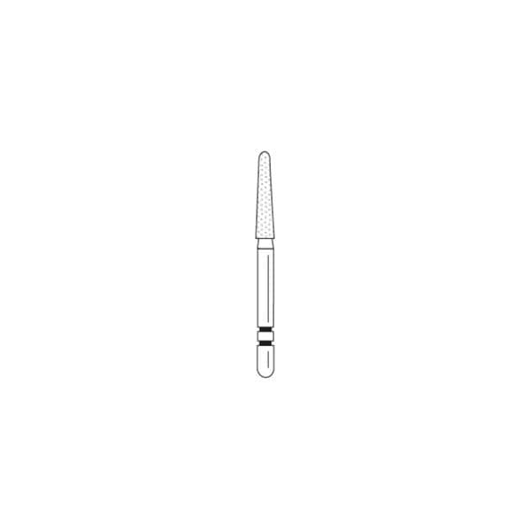 Two Striper TSZTech 16A Diamond Bur Friction Grip Long L770.8ZM 5/Pk