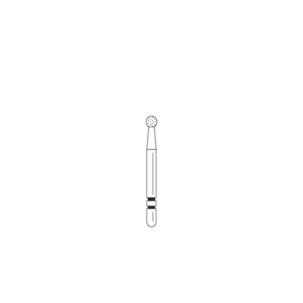 Two Striper TSZTech Diamond Bur Friction Grip Long ZTech F L125ZF 5/Pk