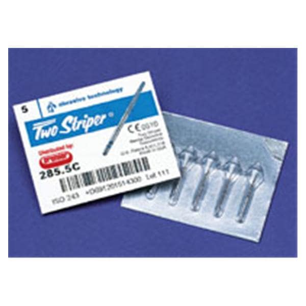Two Striper Diamond Bur Friction Grip Coarse 365.4C 5/Pk
