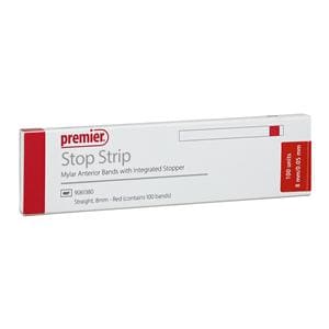 Stop Strip Bande pour matrice Droit 8 mm Antérieur 100/boîte