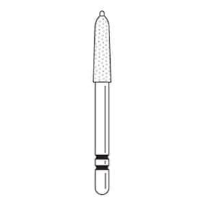 Two Striper Fraise diamantée Tige-guide Prise par friction Moyen SE2599 5/paquet