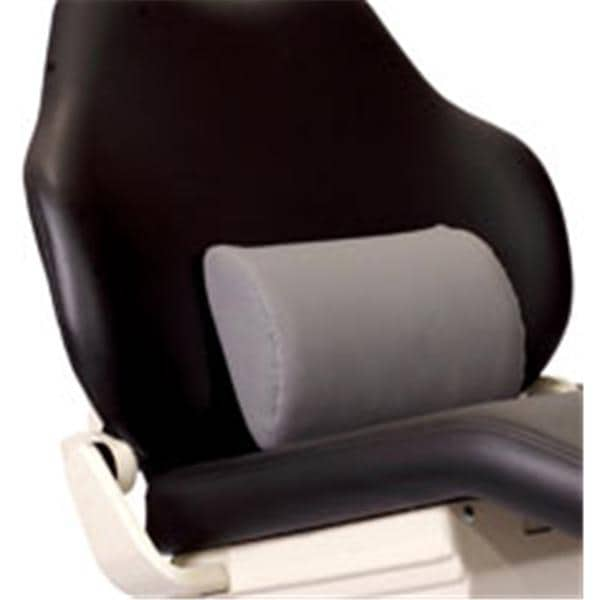 Crescent Memory Backrest Gray Visceolastic Memory Foam Ea