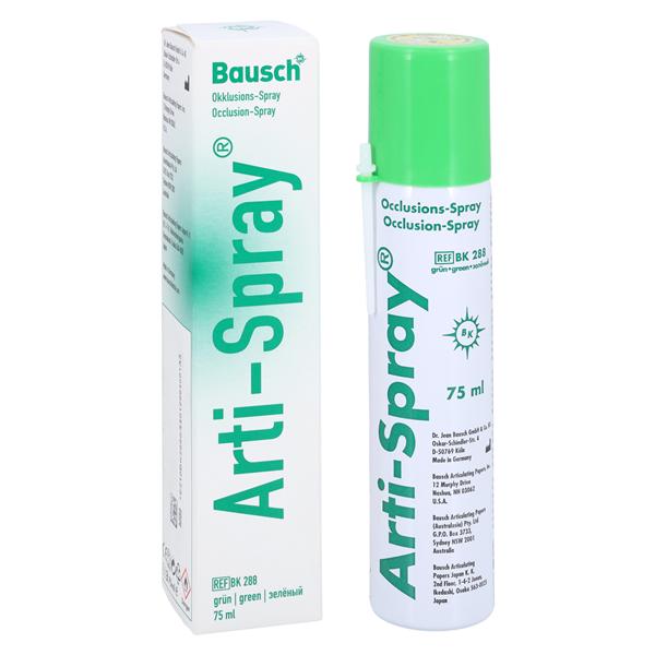 Indicateur depoints occlusaux Vapo. en aérosol pour occl. Vert 75mL 75mL/bout.