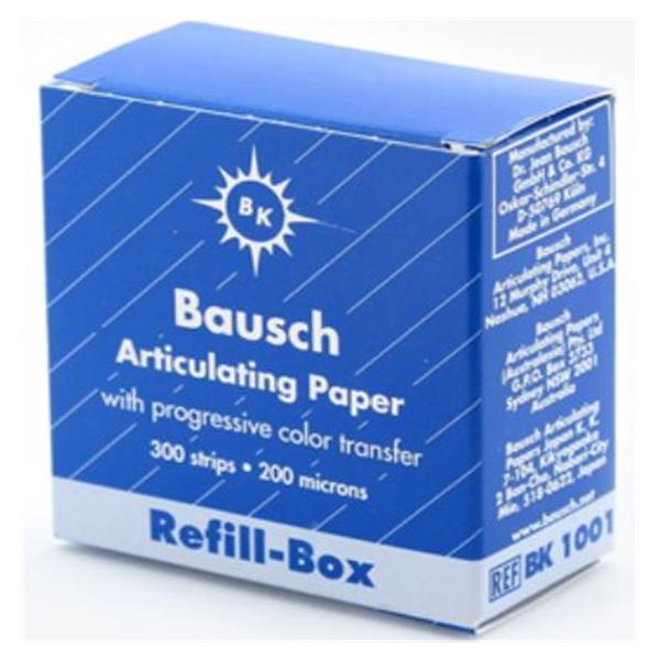Articulating Paper Sheets Straight Blue Refill Box 300/Bx