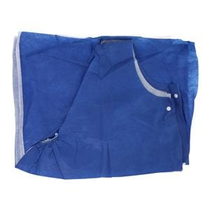Breast Exam Cape 31 in x 24 in Blue Disposable 75/Ca