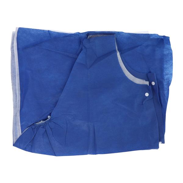 Breast Exam Cape 31 in x 24 in Blue Disposable 75/Ca