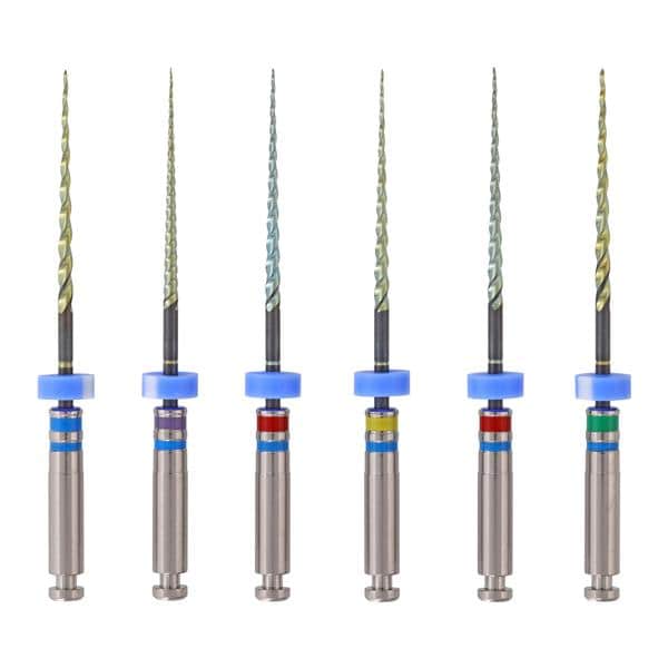 Edge X7 Utopia Rotary Endo File 21 mm Size Assorted .06 6/Pk