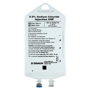 Chlorure sodium 0.9% Inj USP Ch.