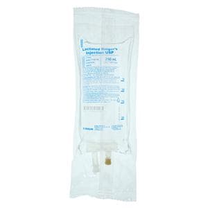 IV Injection Solution Lctd Rngr 250mL Non-DEHP/Non-PVC Strl Plstc Inj Cntnr Bag