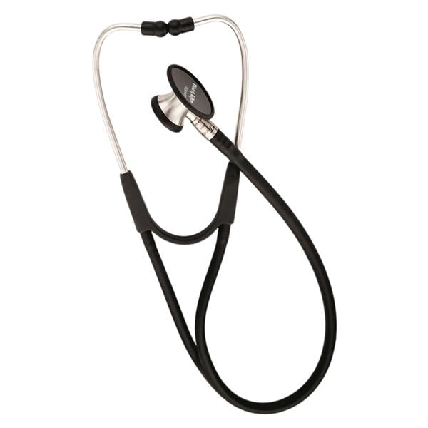 Harvey Elite Cardiology Stethoscope Adult Black Double Lumen Tubing Ea