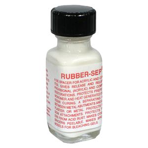 Rubber Sep blanc/pinceau Ch.