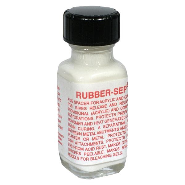 Rubber Sep blanc/pinceau Ch.