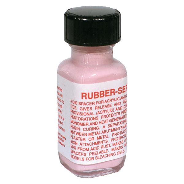 Rubber Sep rose/rouge 1/2oz/Bouteille