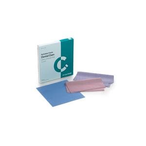 HySolate Latex Rubber Dam 6 in x 6 in Medium Gauge Asst Col Unflvrd Scntd 36/Bx