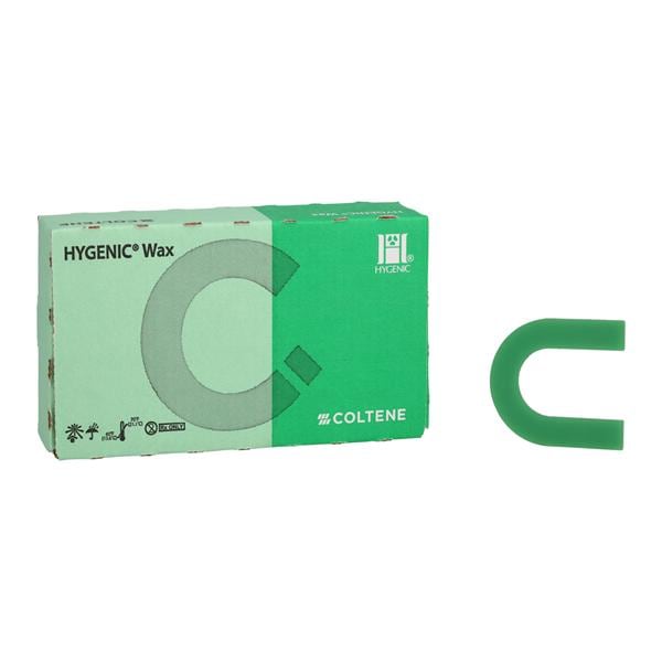 Gaufrettes d'occlusion non stratifiées En forme de U Vert 36/boîte