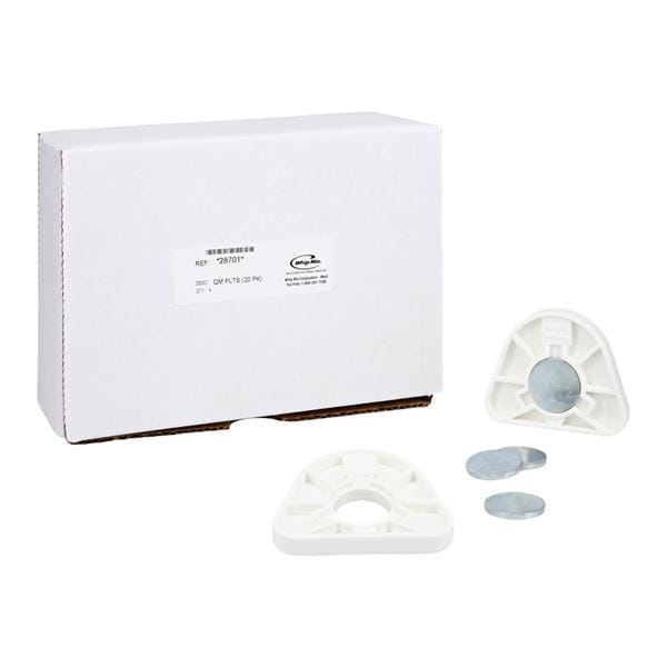Plaques QuickMount blanc 20/Paquet