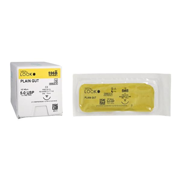Suture catgut ord C-3 12/Boîte