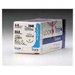 Suture soie noire C-7 12/Boîte