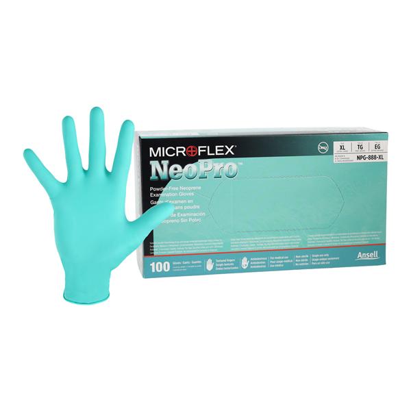 NeoPro Exam Gloves X-Large Green Non-Sterile