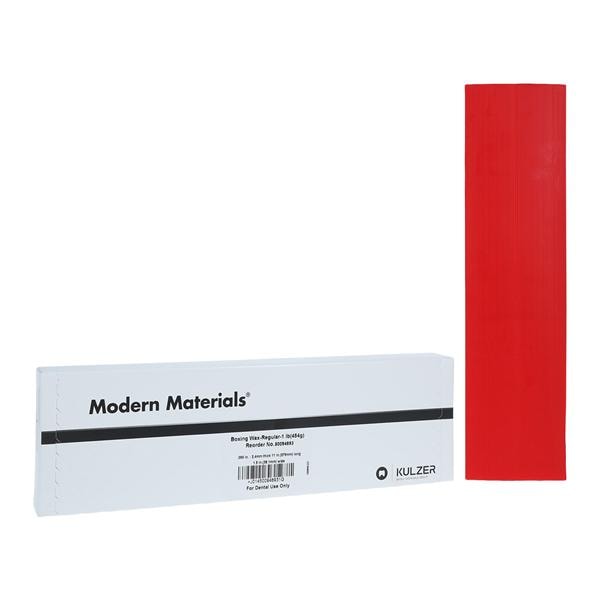 Empreintes Cire de coffrage Feuilles Rouge 1 lb