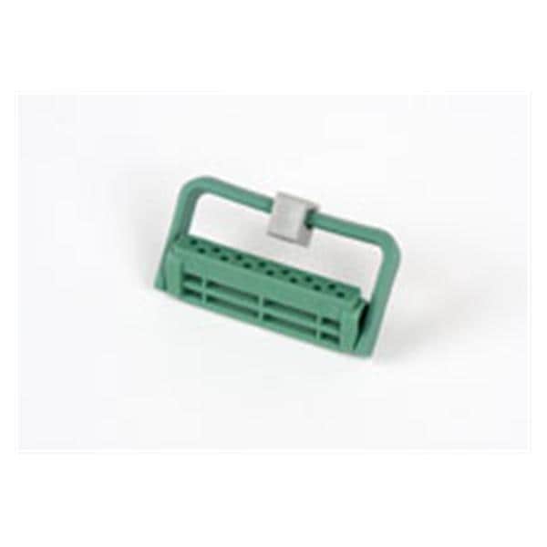 Bur Block Plastic 14 Hole Green Ea