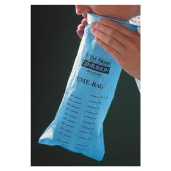 Emesis Bag 8.5x5x5" Translucent Blue Plastic 24/Pk, 6 PK/CA