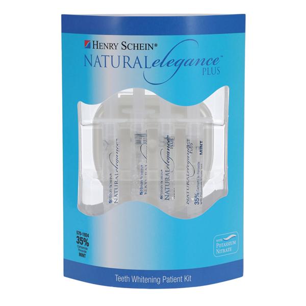 Natural Elegance Plus At Home Tooth Whitening Gel Patnt Pak 35% Carb Prx Mint Ea