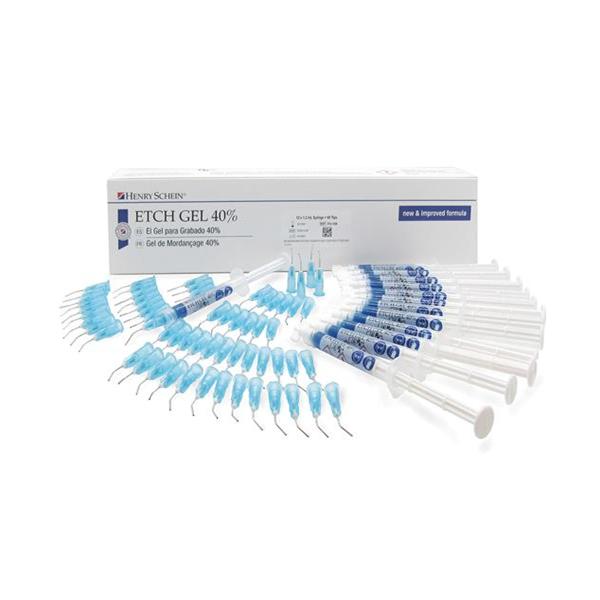 40 Phosphoric Acid Dentin and Enamel Etching Gel Syringe Kit 12/Bx