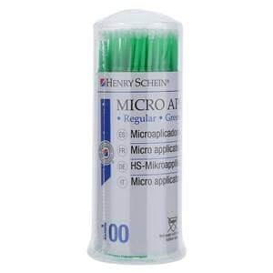 Bendable Micro Applicator Green 100/Pk