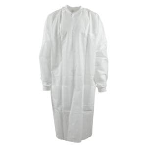 Sarrau de laboratoire Protection SMS Longueur au genou Grand Blanc 10/paquet