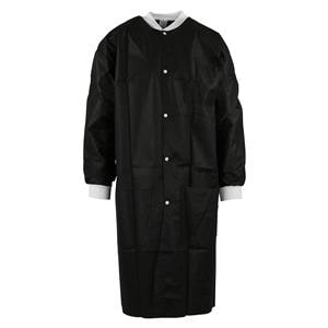 Maxi-Gard Sarrau de laboratoire Protection SMS Petit Noir 10/paquet