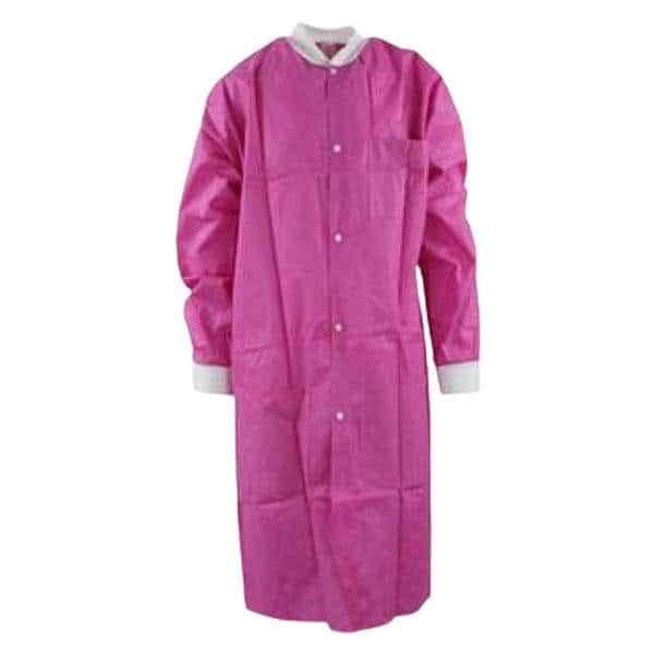 Maxi-Gard Sarrau de laboratoire Protection SMS Petit Framboise 10/paquet