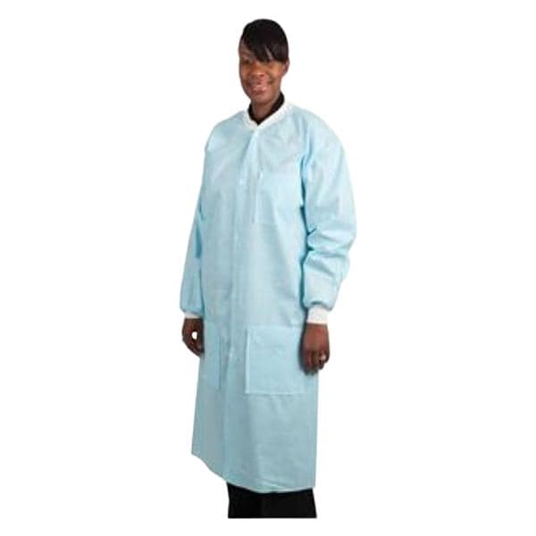 Maxi-Gard Sarrau de laboratoire Protection SMS Petit Bleu ciel 10/paquet