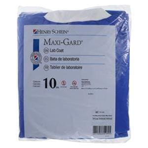 Maxi-Gard Protective Lab Coat SMS 3X Large Ceil Blue 10/Pk, 5 PK/CA