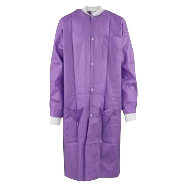 Maxi-Gard Sarrau de laboratoire Protection SMS Moyen Noir 10/paquet