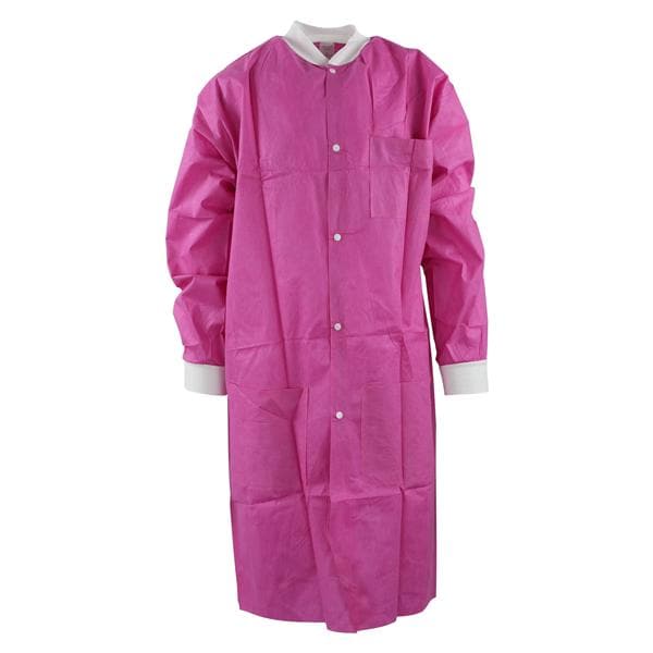 Maxi-Gard Sarrau de laboratoire Protection SMS Moyen Framboise 10/paquet