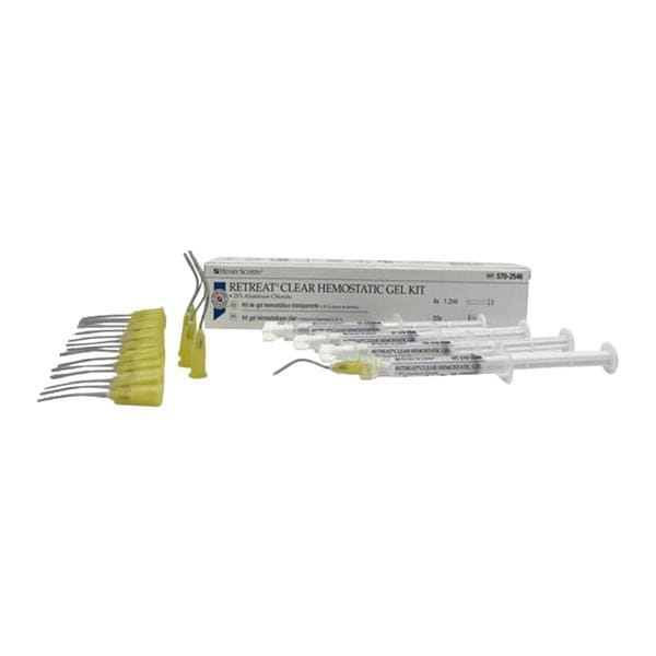 Retreat 25% Aluminum Chloride Gel 1.2 mL Syringe Kit 4x1.2ml